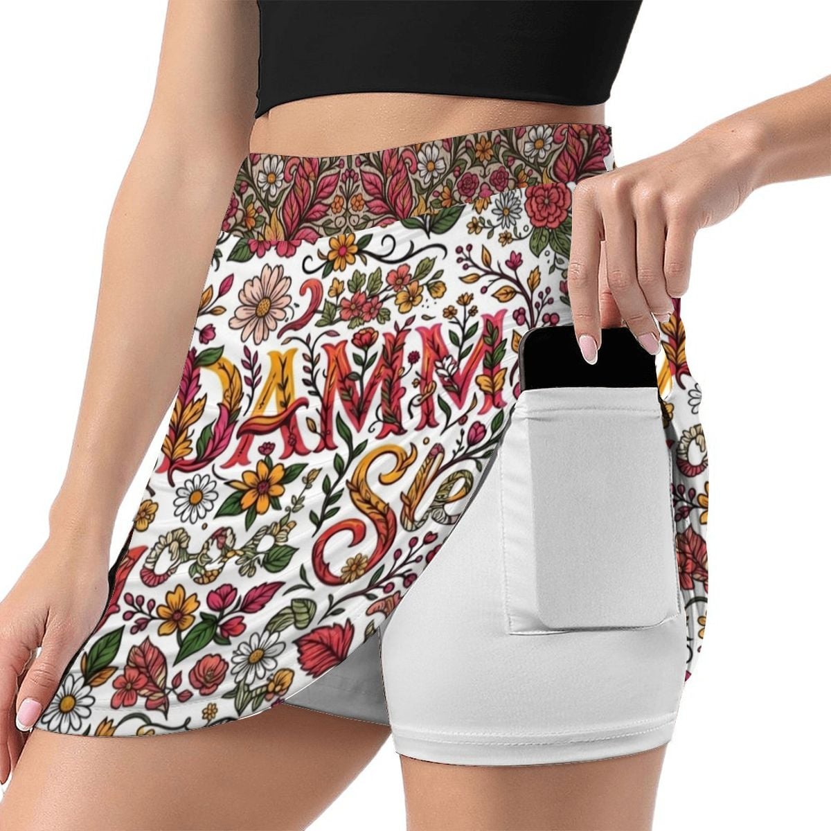 DAMM Good SLeep ALine Skort With Pocket
