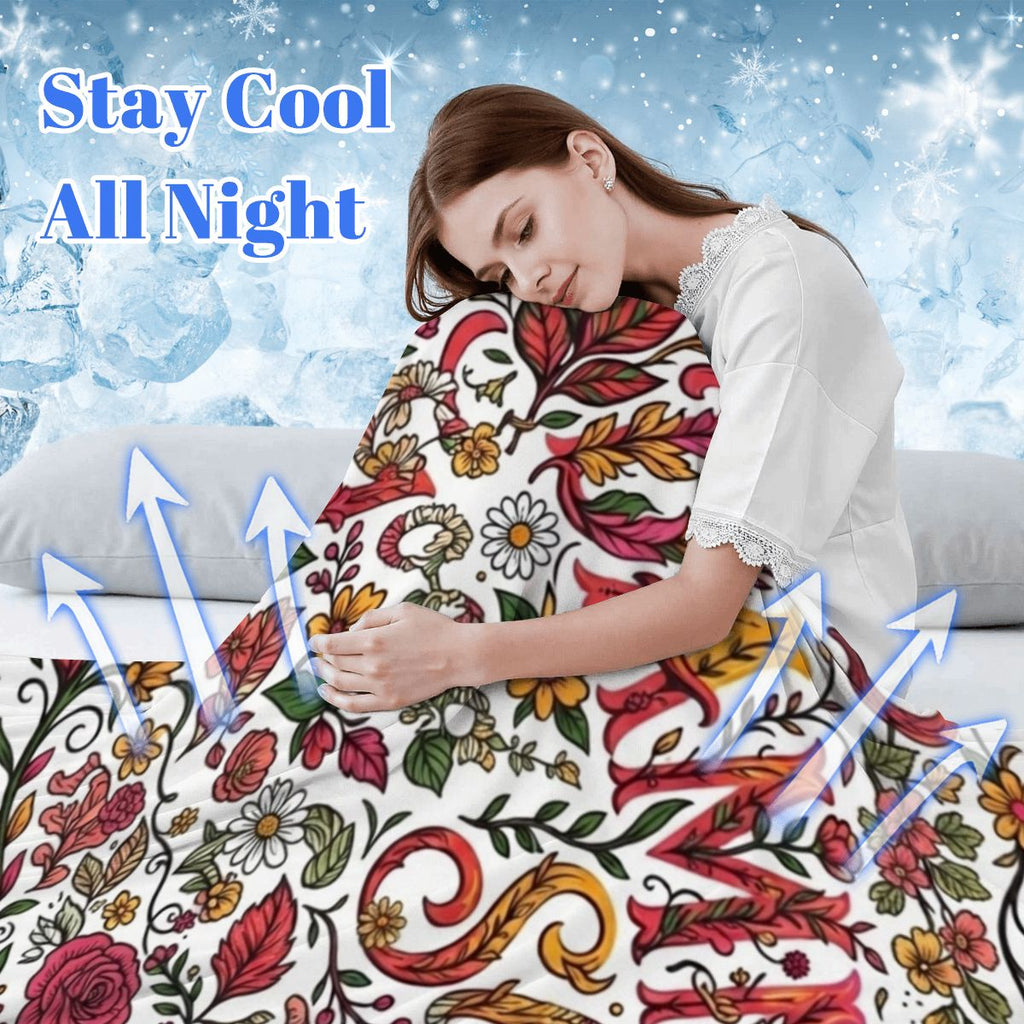 "DAMM Good Sleep" Cooling Silk Feel Blanket
