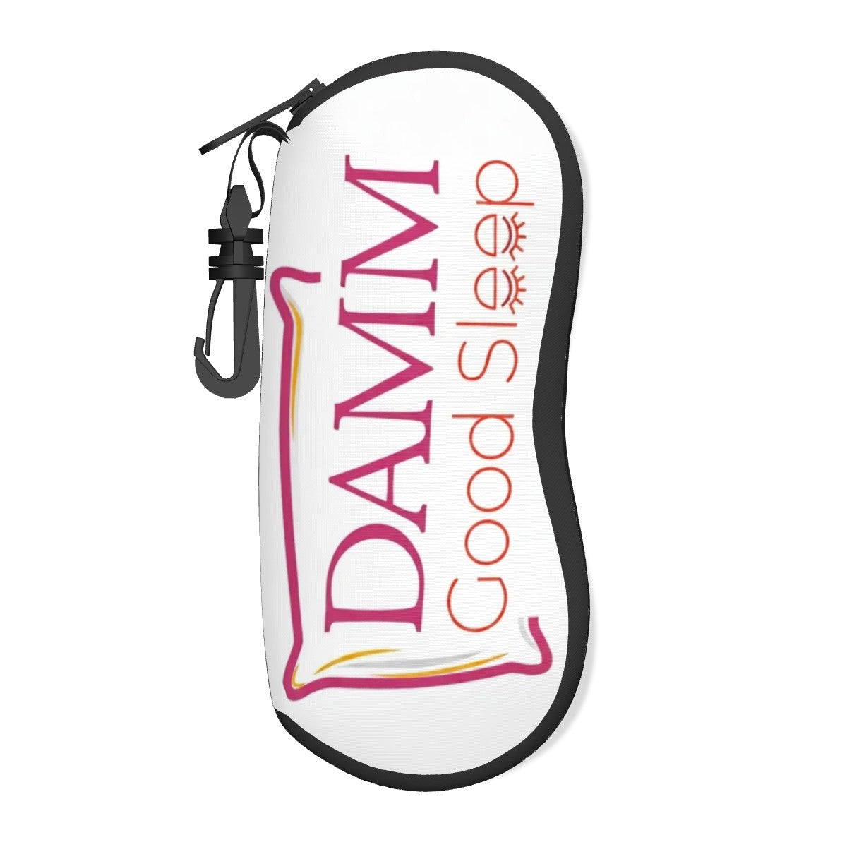 "DAMM Good Sleep" Ultra Light Zipper Eyeglass Case (Vertical)