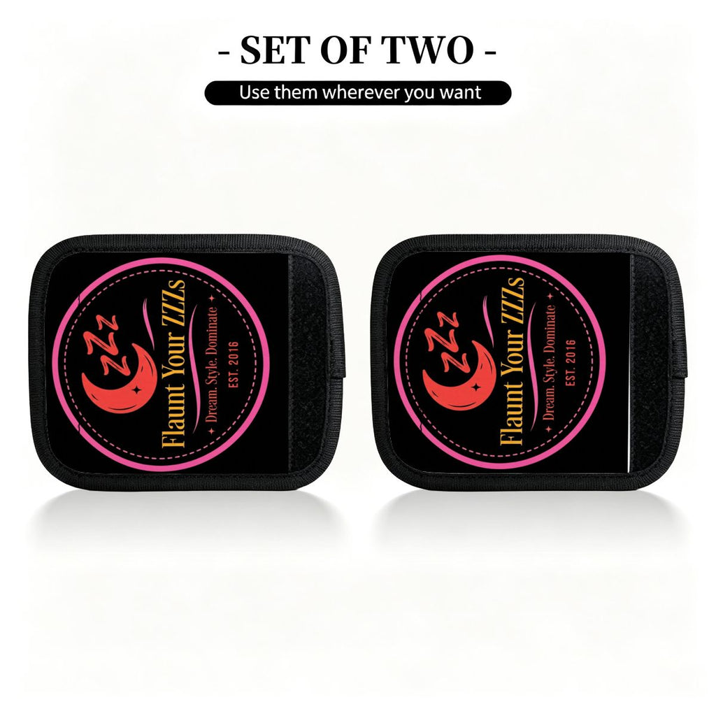 Flaunt Your ZZZs Luggage Handle Wrap Set of 2