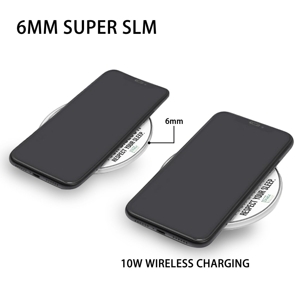 Stop and Recharge - You Can’t Out Hustle Your Biology Wireless Charger by DAMM Good Sleep