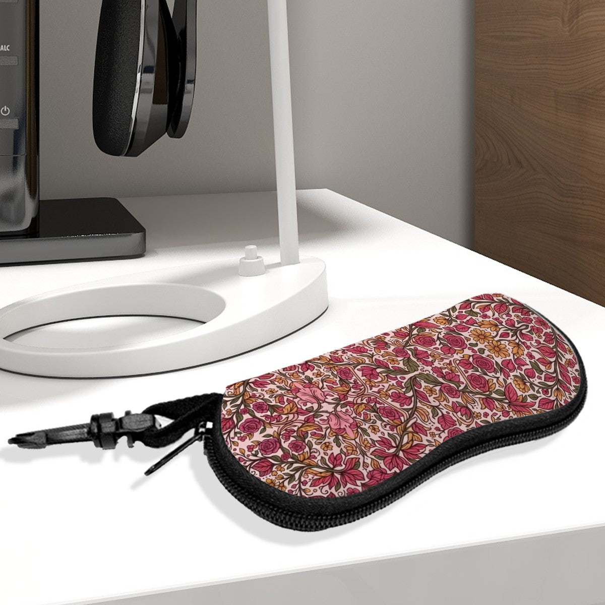 "DAMM Good Sleep is Always in Style" Ultra Light Zipper Eyeglass Case (Vertical)