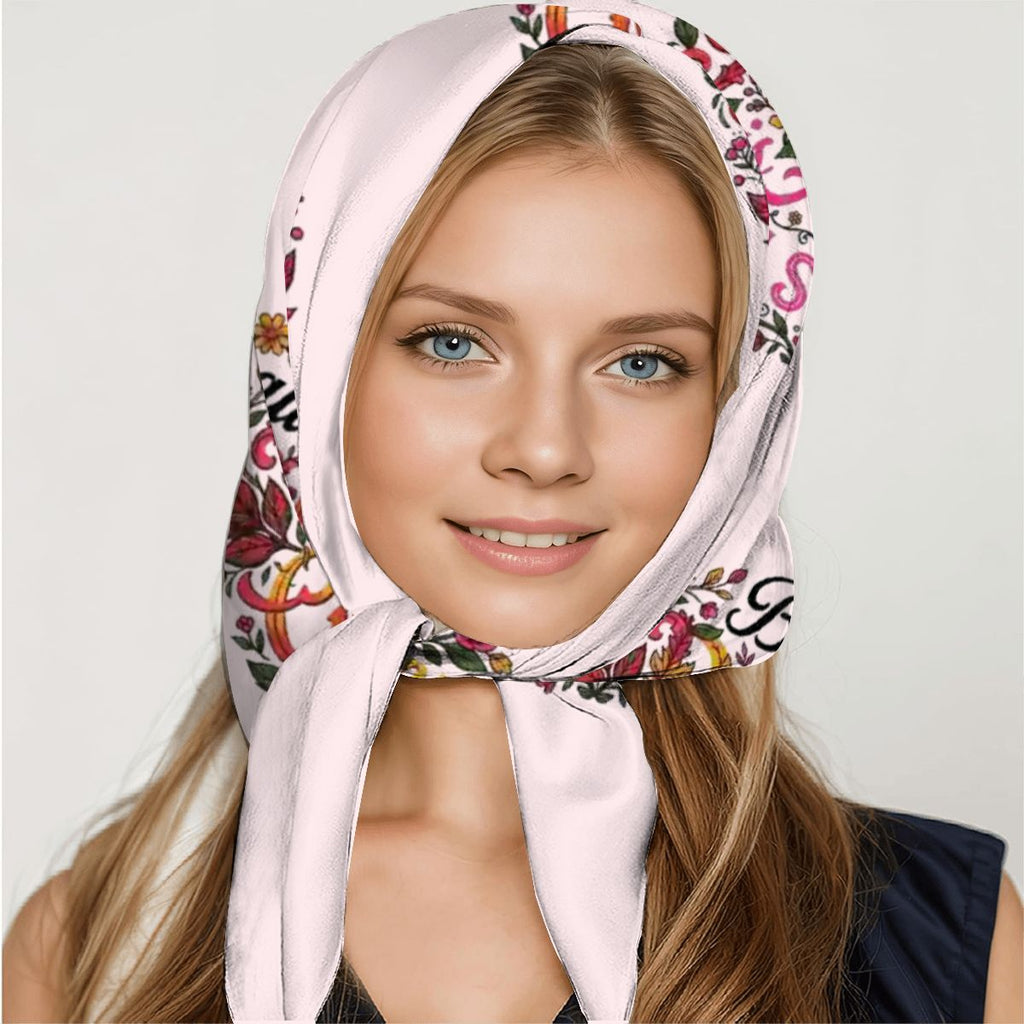 DAMM Good Sleep Is ALWAYS IN STYLE Square Bandana