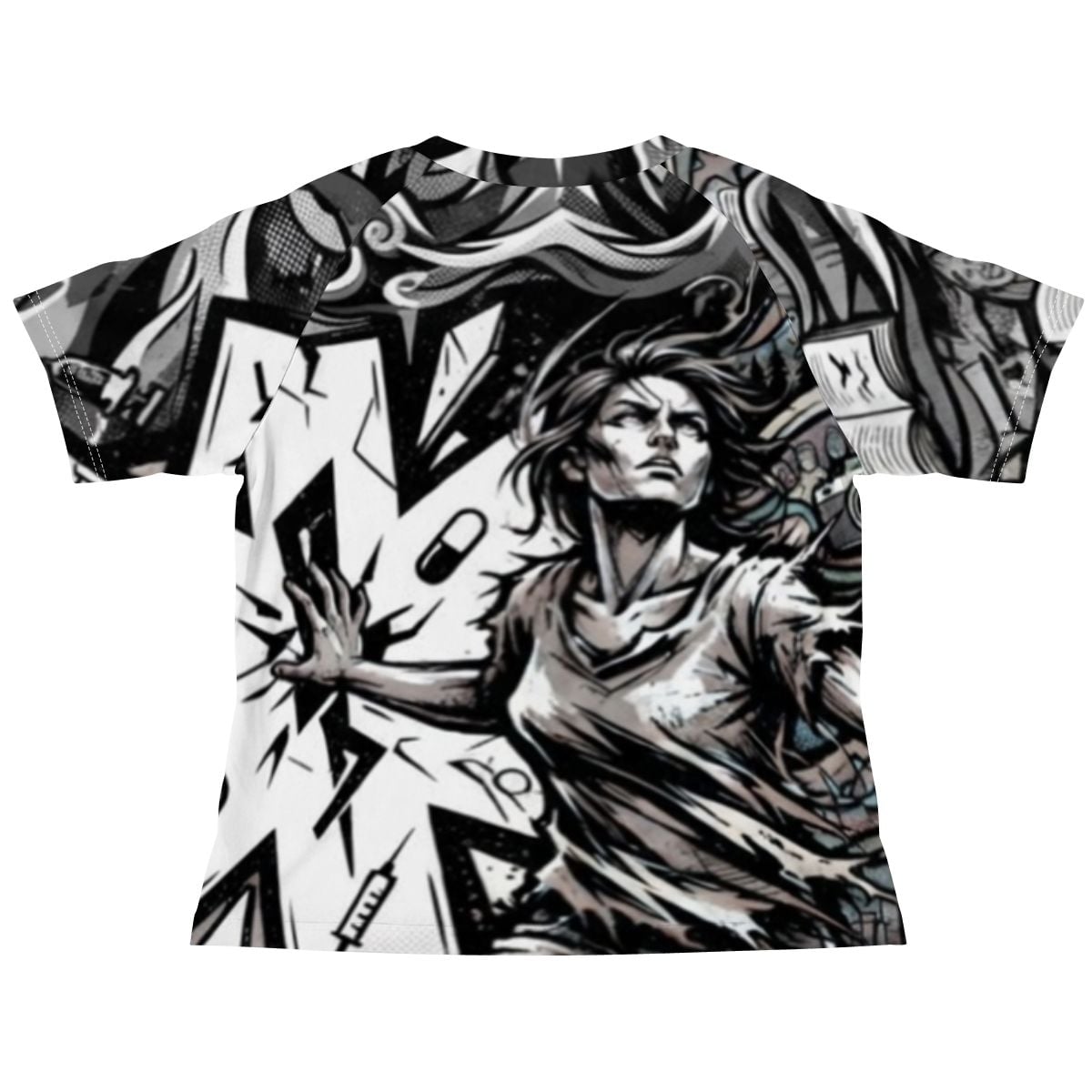 My Story is More than My Diagnosis Women's Raglan Slim Fit TShirt
