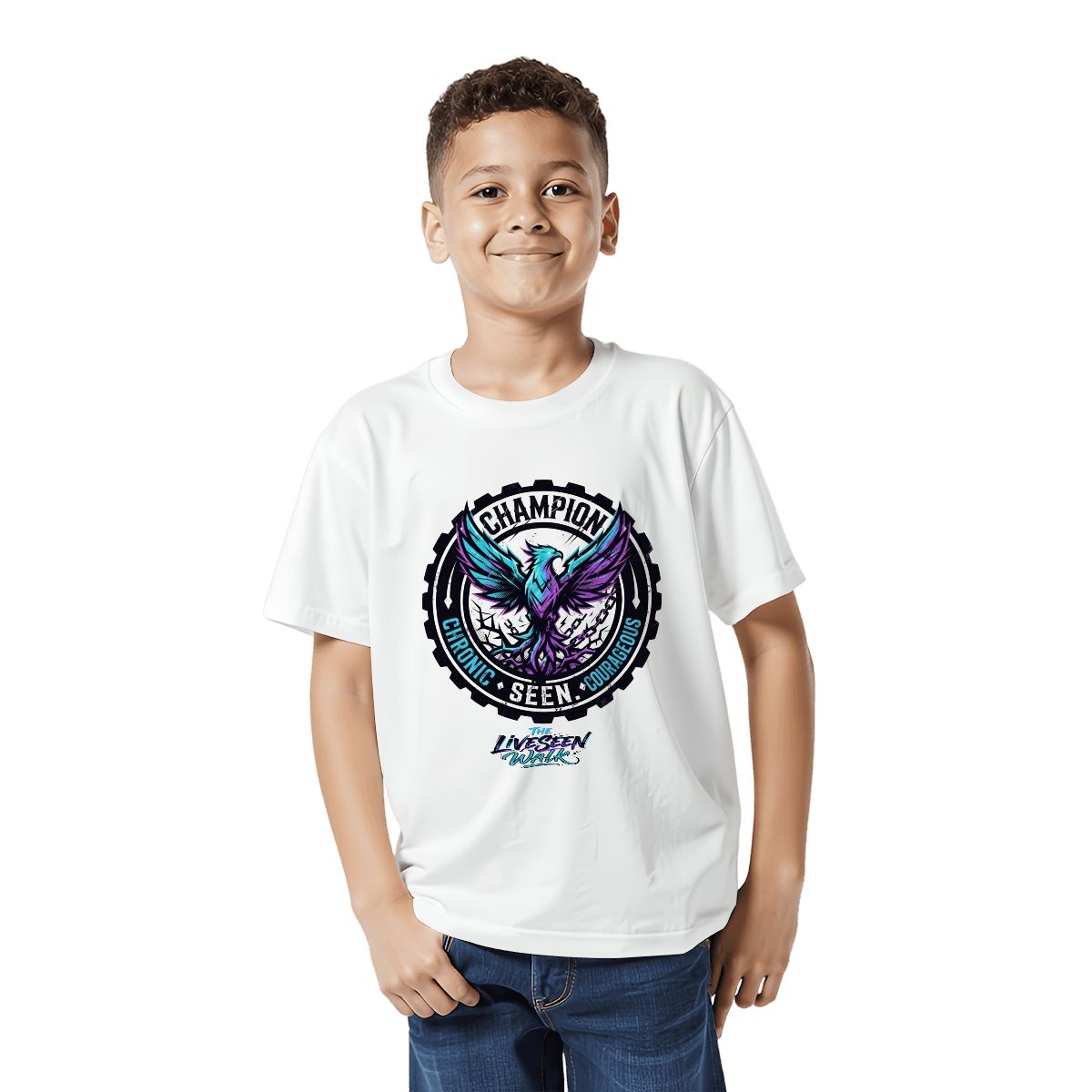 The LiveSeen Walk Kids' Cotton TShirt (Made in USA)