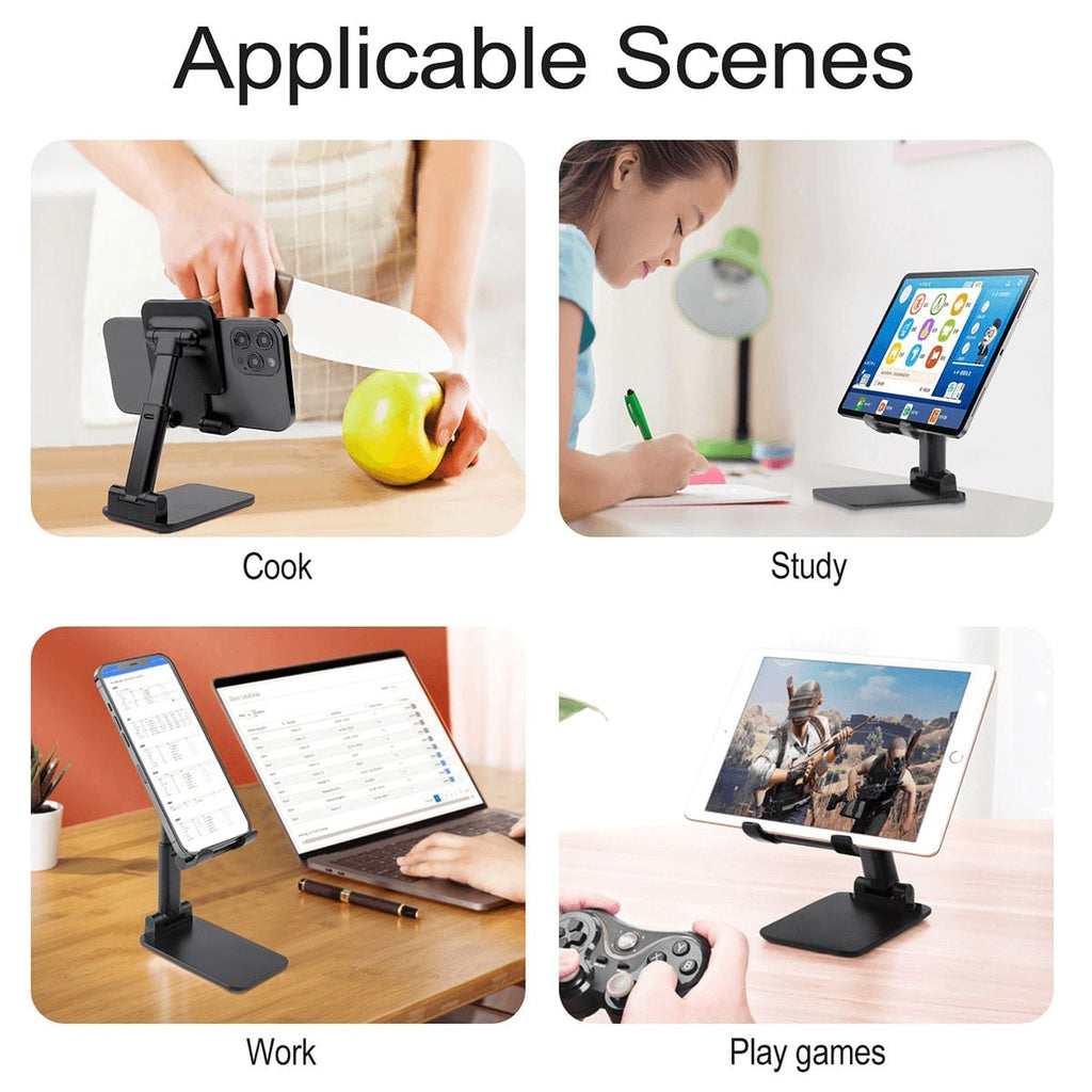 "You Can't Out Hustle Your Biology" Foldable Phone Stand for Desk and Travel