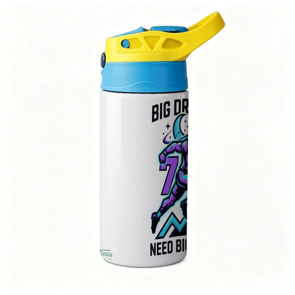 "Big Dreams Need Big Sleep" Kids Water Bottle