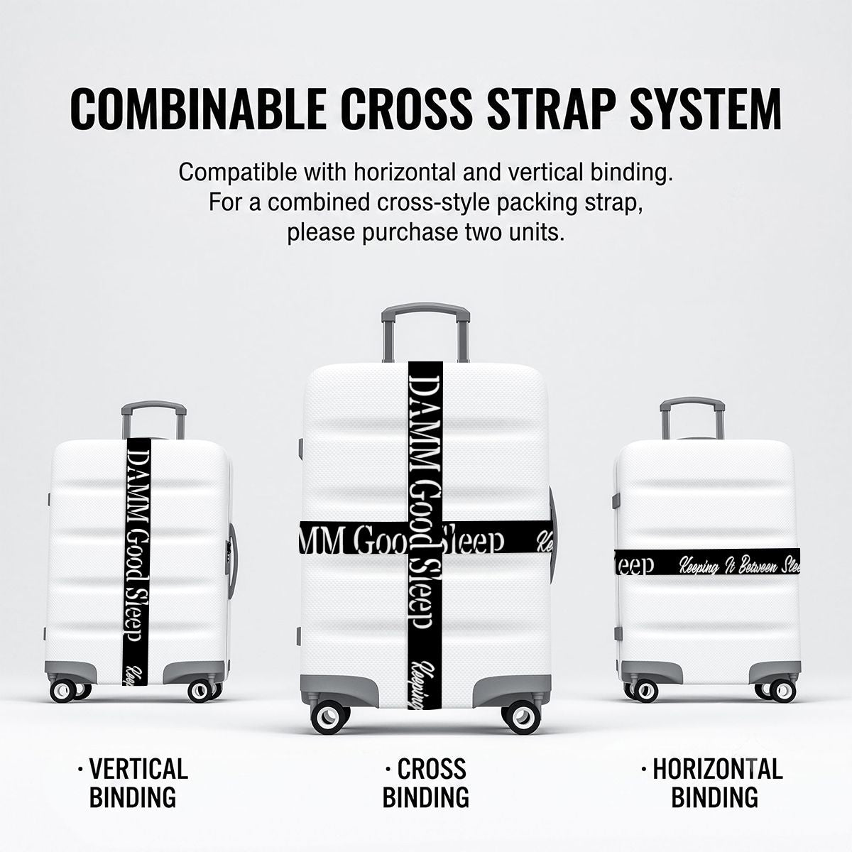 DAMM Good Sleep Luggage Strap