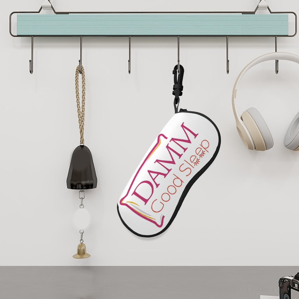 "DAMM Good Sleep" Ultra Light Zipper Eyeglass Case (Vertical)