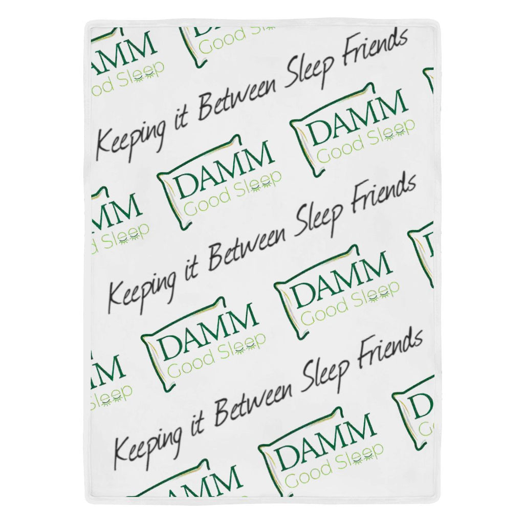 DAMM Good Sleep Cooling Silk Feel Blanket - Great for Travel