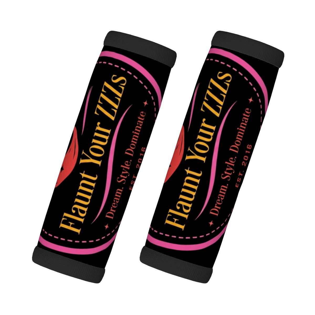 Flaunt Your ZZZs Luggage Handle Wrap Set of 2