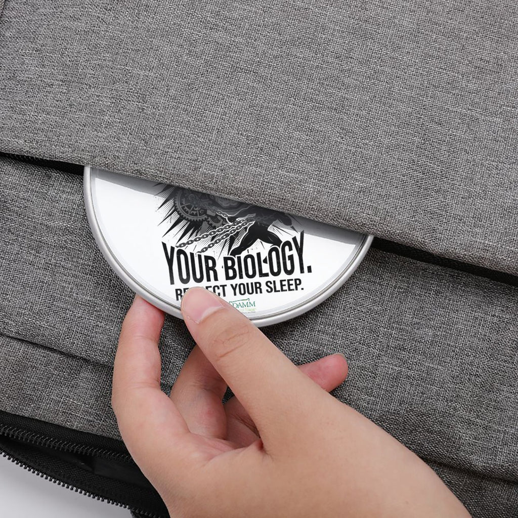 Stop and Recharge - You Can’t Out Hustle Your Biology Wireless Charger by DAMM Good Sleep