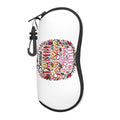"DAMM Good Sleep is Always in Style" Ultra Light Zipper Eyeglass Case (Vertical)