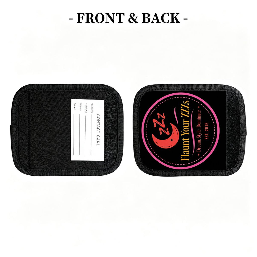 Flaunt Your ZZZs Luggage Handle Wrap Set of 2