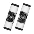"Your Can't Out Hustle Your Biology" Luggage Handle Wrap Set of 2