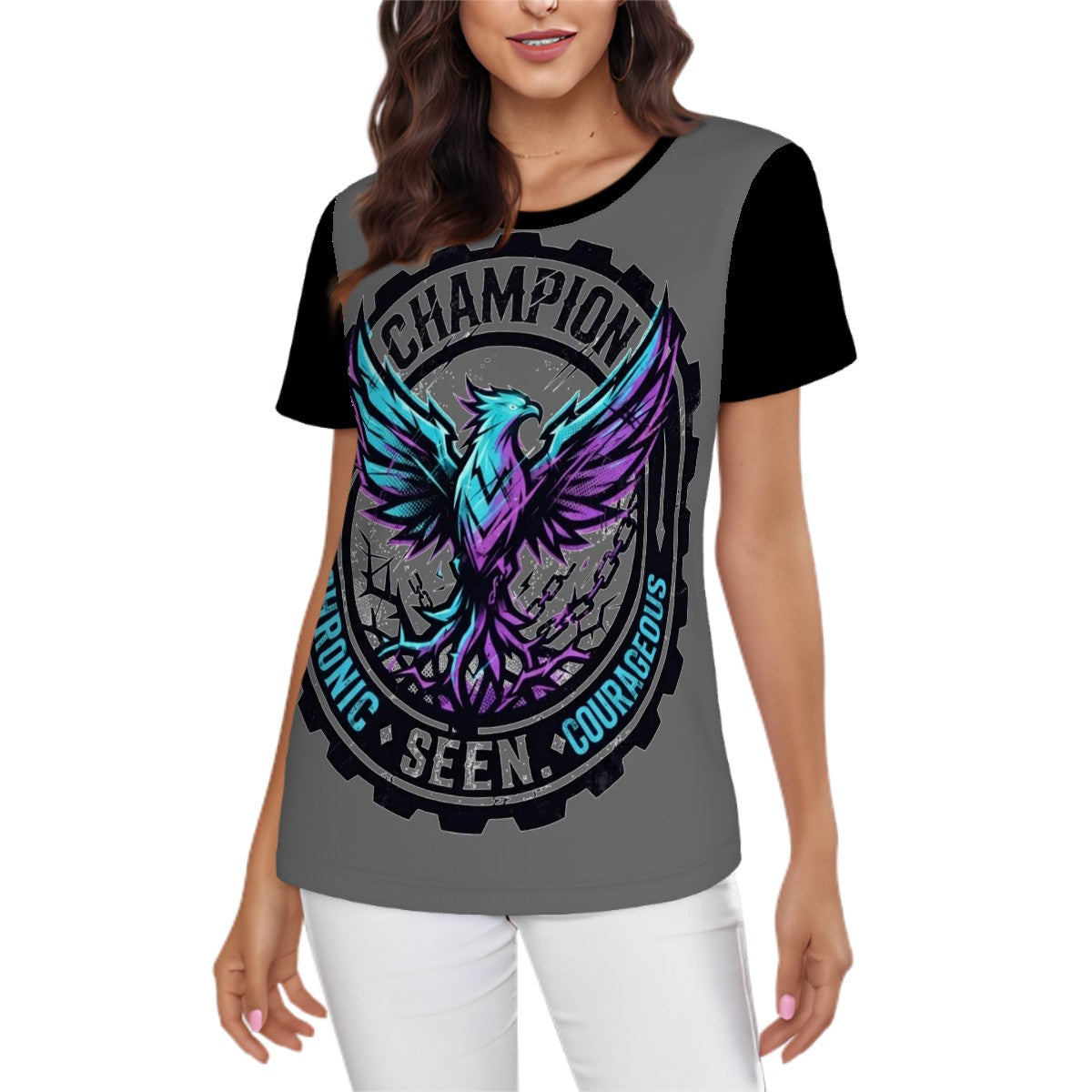 The LiveSeen Walk Champion Women's Short Sleeve TShirt