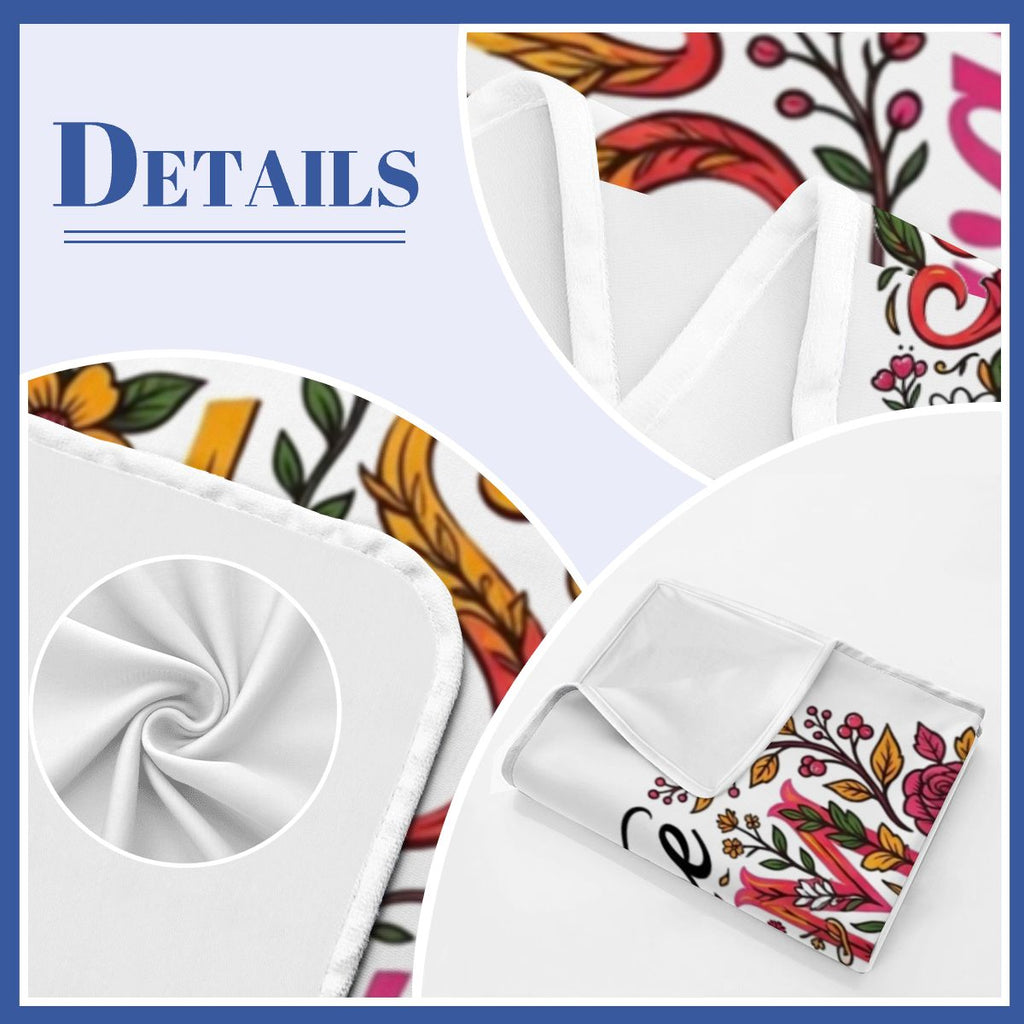 "DAMM Good Sleep is ALWAYS IN STYLE" Cooling Silk Feel Blanket