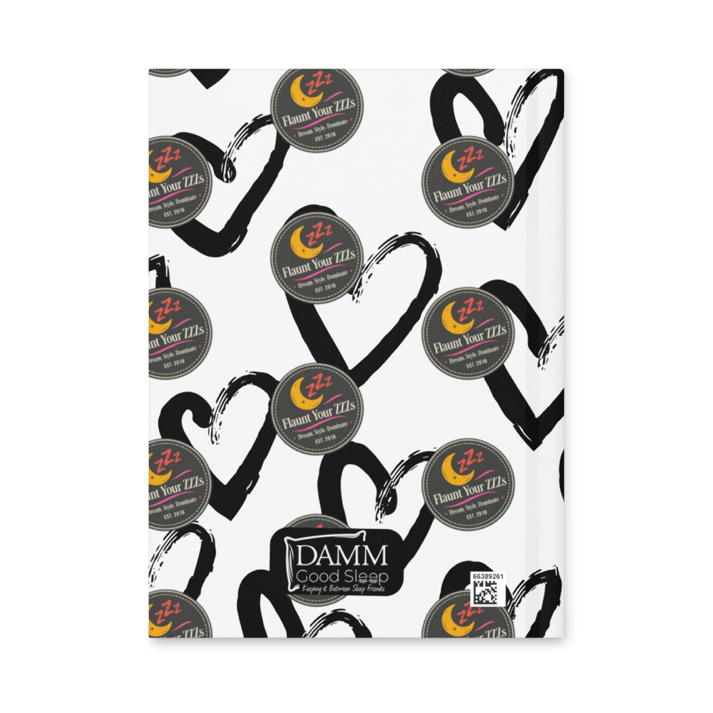 Hustle Culture Needs a Nap Hardcover journal matte by DAMM Good Sleep