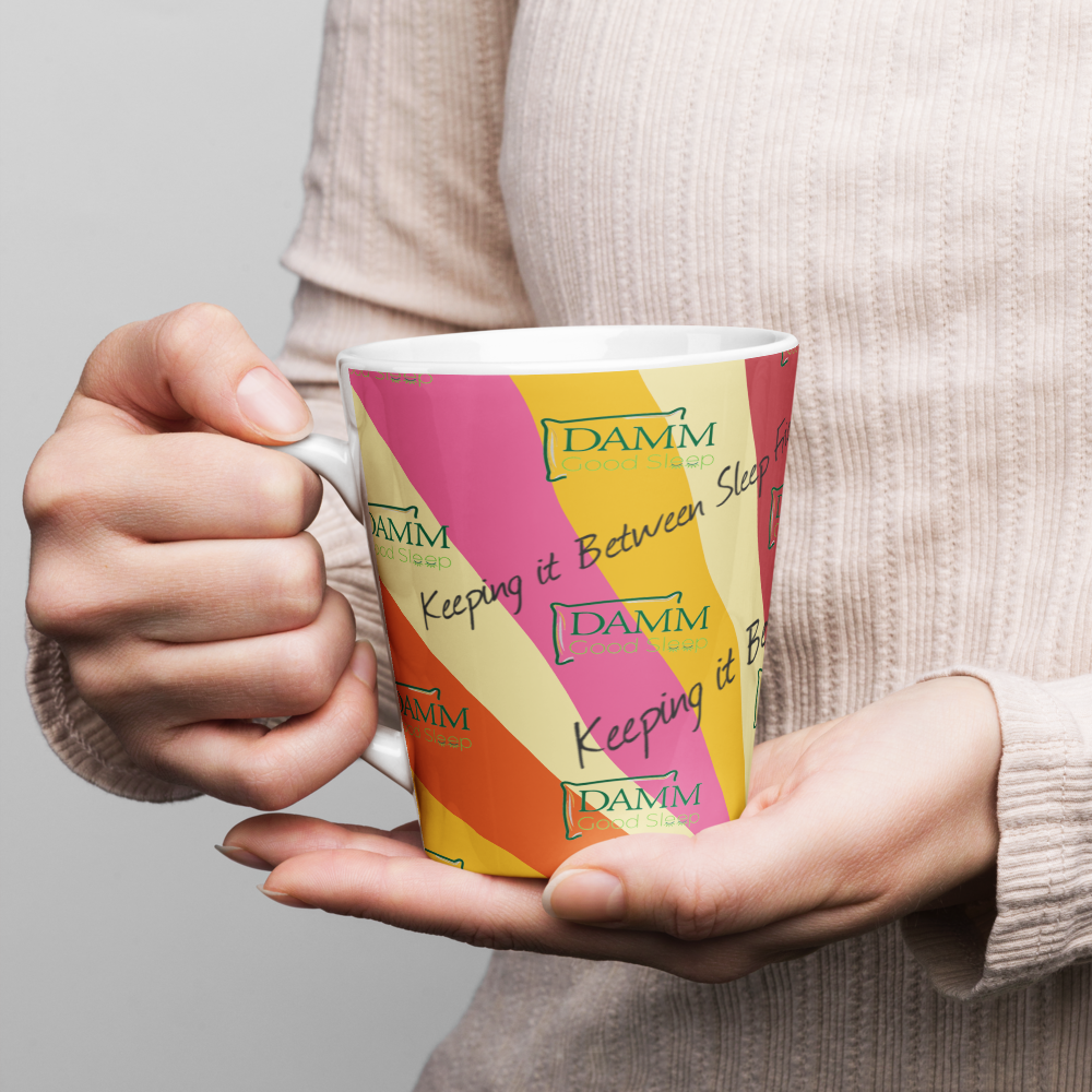 DAMM Good Sleep Latte mug