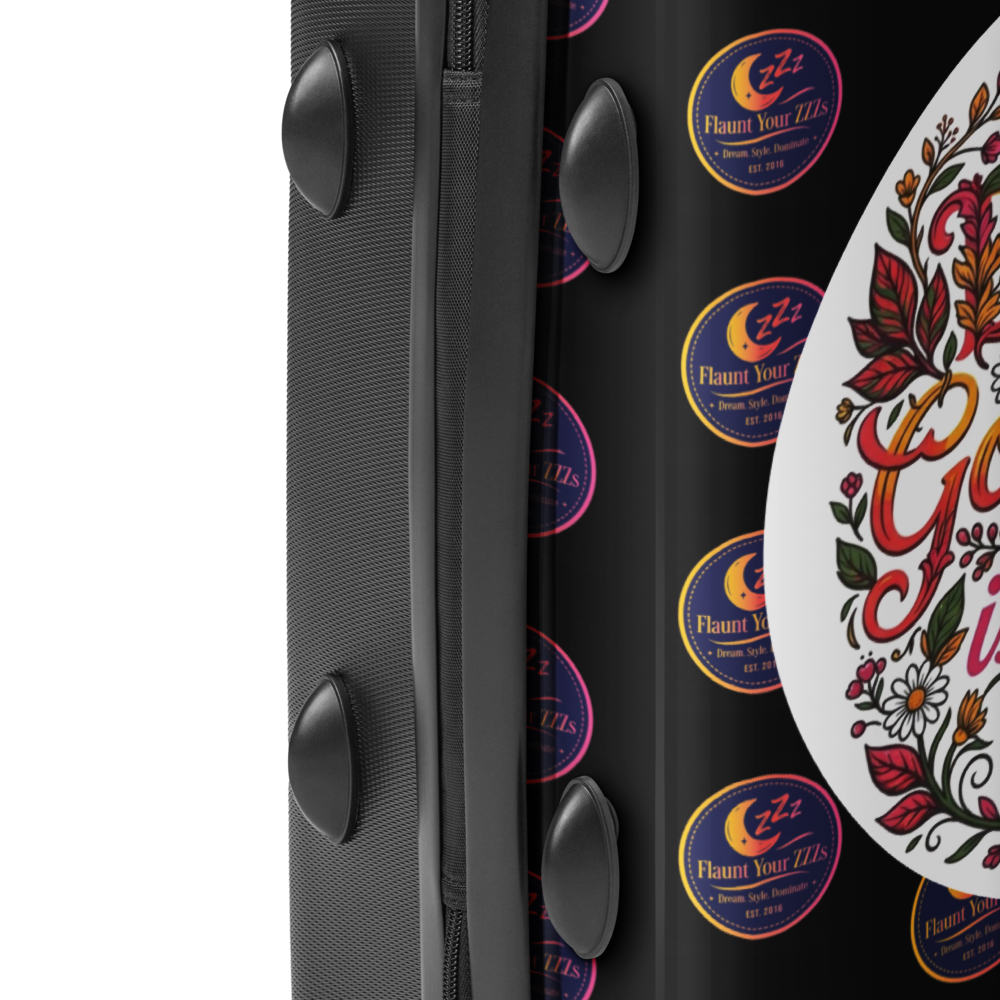 "Because DAMM Good Sleep is Always In Style" Hard-shell suitcase